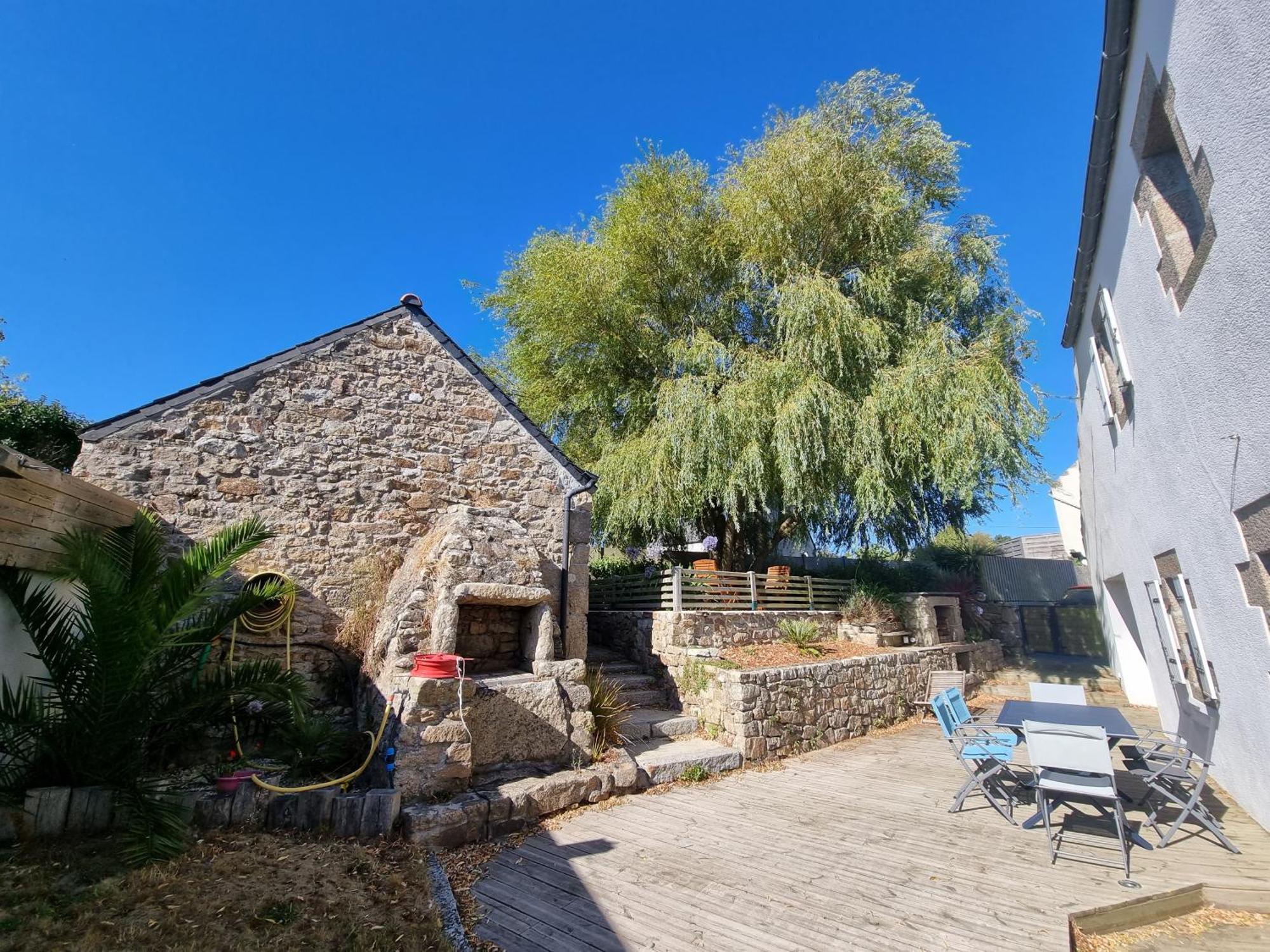 Vila La Grange De L'Aber Ildut Brélès Exteriér fotografie